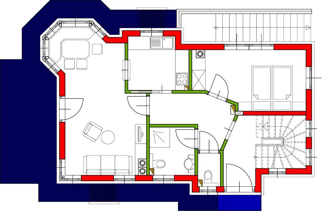 S'Dorfl Chalets Villa Mayrhofen Ruang foto